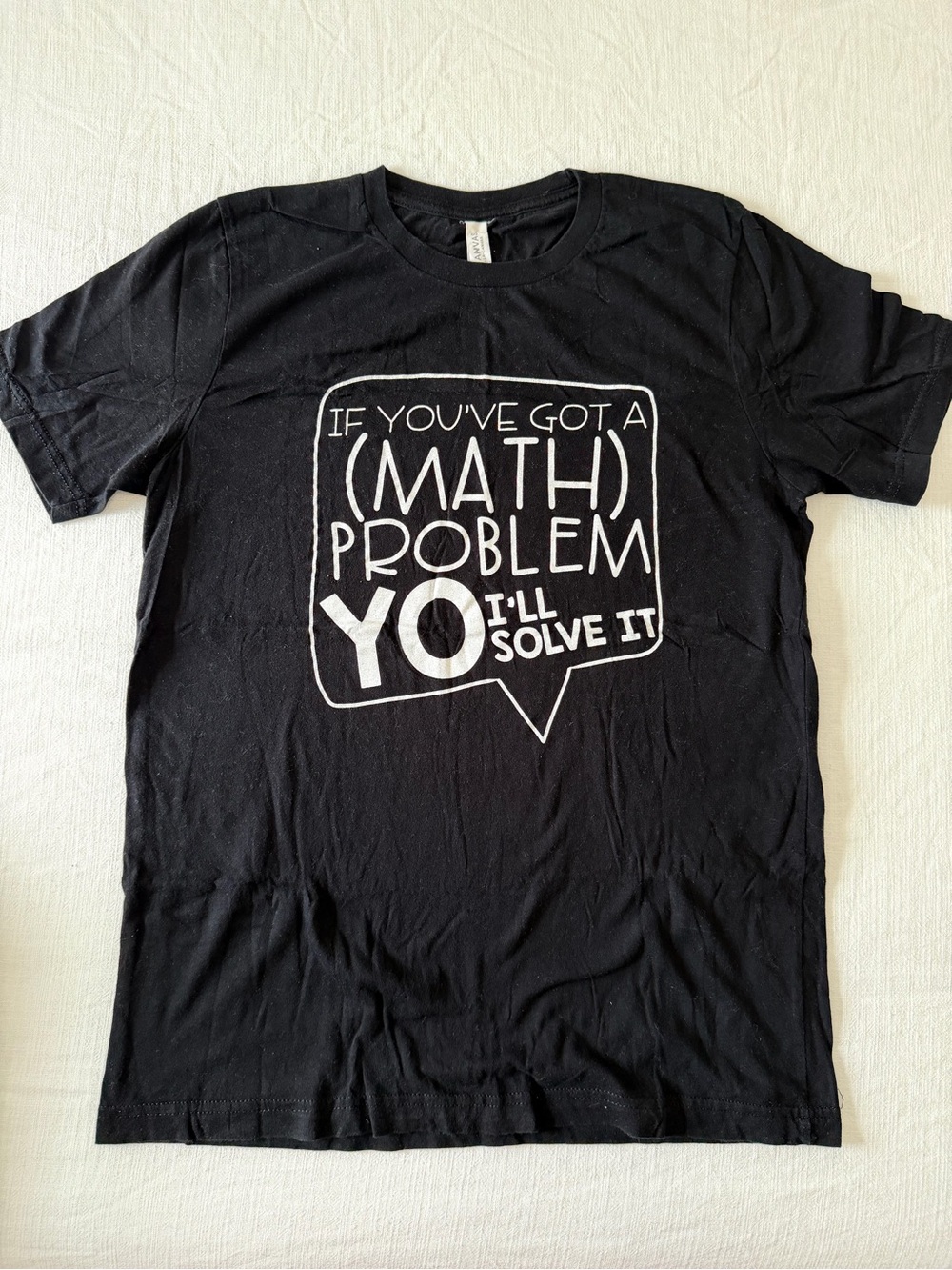 Canvas If You’ve Got a Math Problem Yo I’ll Solve It Teacher Tee